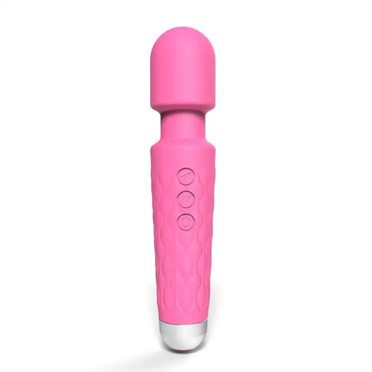 Loving Joy 20 Function Wand Vibrator Pink Vibrators