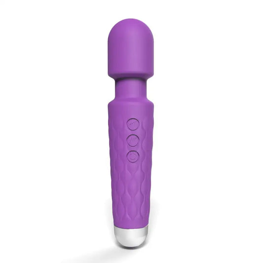 Loving Joy 20 Function Wand Vibrator Purple Vibrators