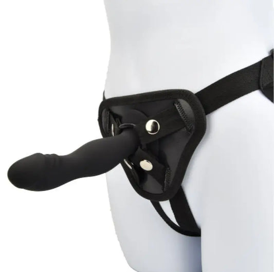 Loving Joy 6 Inch Silicone Strap On Dildo Kit Sex Toys