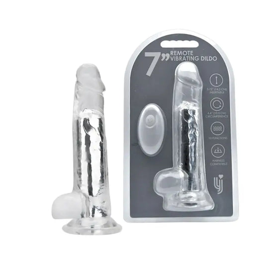 Loving Joy 7 Inch Remote Vibrating Dildo Dildos