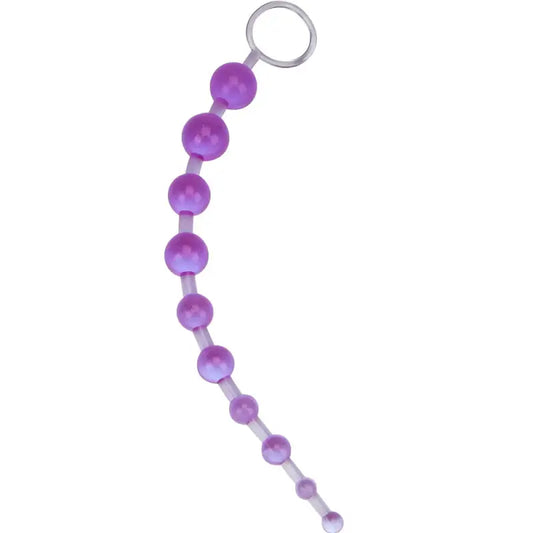 Loving Joy Anal Love Beads Purple Anal Sex Toys