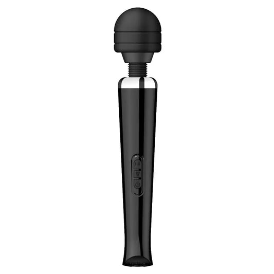 Loving Joy Rechargeable Magic Wand Vibrator Black Vibrators
