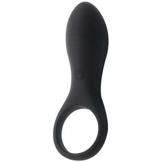 Loving Joy Rechargeable Silicone Vibrating Cock Ring - Sex Toys