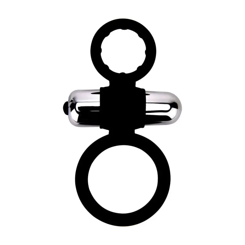 Loving Joy Silicone Vibrating Cock and Ball Ring Male Sex Toys