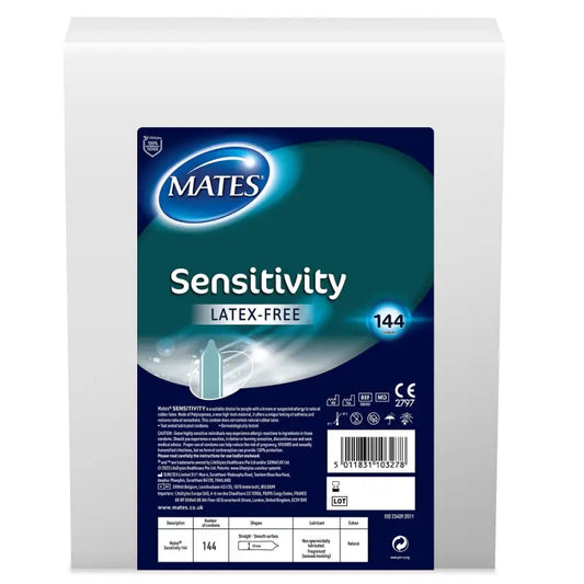 Mates Sensitivity Condom BX144 Clinic Pack - Essentials