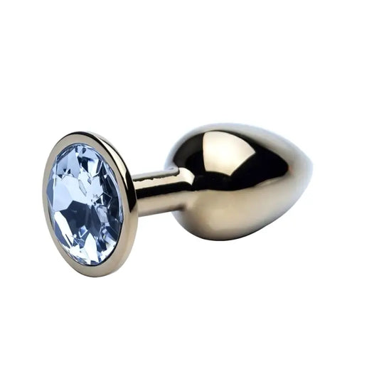 Precious Metals Gold Butt Plug Small Anal Sex Toys