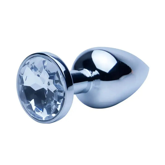 Precious Metals Silver Butt Plug Small Anal Sex Toys