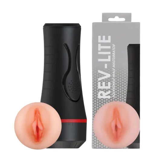 Rev Lite Squeezable Male Masturbator Male Sex Toys