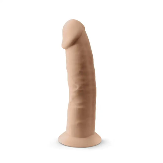 SilexD 7.5 inch Realistic Silicone Dual Density Dildo with Suction Cup Dildos