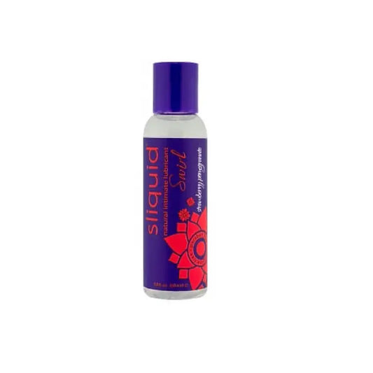 Sliquid Naturals Swirl Flavoured Lubricants-Strawberry Pomegranate 59ml - Essentials