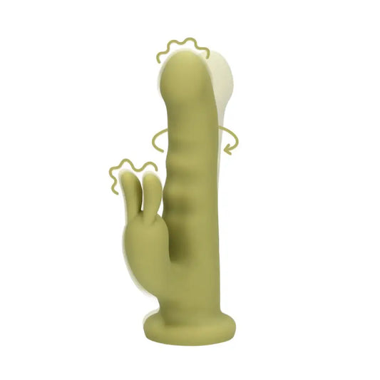 Ultra Soft Silicone Rotating Rabbit Vibrator - Vibrators